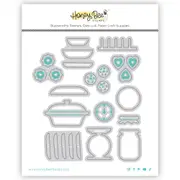 Honey Bee Lovely Layers- Hoosier Cabinet - Baking Add-On Honey Cuts