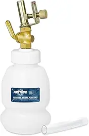 FIRSTINFO A1155 1 Liter Universal Master Cylinder Brake Fluid Refill Bottle for Brake Service Dispensing, Clamp-On Type