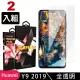 華為 Y9 2019 高品質9D玻璃鋼化膜透明保護貼玻璃貼(2入-Y9 2019保護貼Y9 2019鋼化膜)