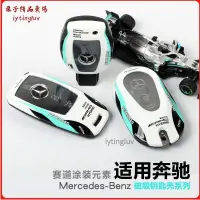 在飛比找蝦皮商城精選優惠-【栗子】【賓士】 Benz AMG 磁性鑰匙殼，適用於賓士車