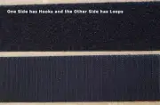 Two 7x 2 inch Hook and Loop Extension Straps