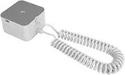 ​Retractable TV Remote Holder - Remote Control Tether | Magnetic Organizer | Adjustable Length Anti-Loss Cable | Secure Adhesive Attachment | Ideal for Home and Use​