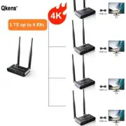 4K 200M Wireless Video Transmitter Receiver HDMI Extender Share Display Adapter