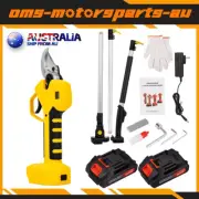 50mm Cordless Brushless Pole Telescopic Pruning Shear Cutter Scissor Battery 18V
