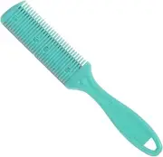 MUSISALY Double Side Hair Razor Comb Haircut Scissors Metal Razor Plastic Hair Comb Cutter for DIY Hair Beauty