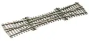 Peco Sl-190 Ho Scale Code 75 Insulfrog: Double English Turnout - L. 249 mm