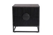 SK Designer Living | Tao Wood Bedside Table | Black