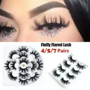 Handmade Eye Lash Extension False Eyelashes 25mm Lashes 3D Soft Mink Hair