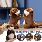 Kawaii Otter Plush Toys Stuffed Baby Animal Doll Pillow Party Gift for Kids 1X