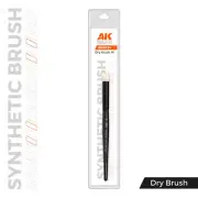 Dry Medium Synthetic Brush AK Interactive AKB024 Hobby Tool