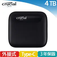 在飛比找良興EcLife購物網優惠-美光 Micron Crucial X6 4TB 外接式SS