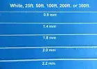 0.9mm 1.4mm 1.8mm 2.0mm 2.2mm White Blinds Shade Lift Pull Cord String 25 - 300'