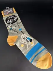 Corn Hole Socks Novelty Men’s Size 7-12 NEW