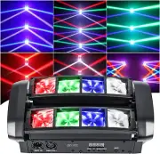 Luces De Cabeza Movil 30W RGBW DJ Escenario Iluminacion LED Para Fiestas Disco