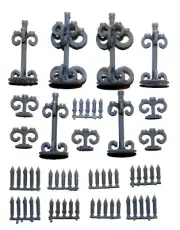 Last Stand Wizarding Workshop WIZ004 - Candles - Iron Candelabra Set