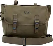 [ANQIAO] WWII WW2 US M36 Musette Olive Green