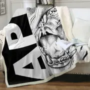 Ape Throw Blanket