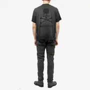 John Elliott x MASTERMIND JAPAN Oil Wash Folsom Pocket T-Shi