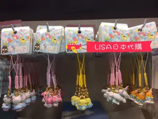 LISA日本代購✈️晴空塔限定 印章 筆 吊飾 娃娃 水晶球 蛋黃哥 布丁狗 大耳狗 kitty 美樂蒂 大眼蛙 酷企鵝