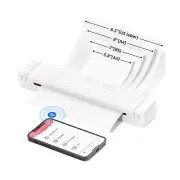 Wireless Bluetooth Portable Inkless Printer - P831 Thermal Transfer Pri...