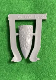 Warhammer High Elves Phoenix Embossed Elf Shield x1 BNOS 1992 OOP Games Workshop