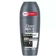 Dove Men + Care Invisible Dry Antiperspirant Deodorant Roll-On 48-hour protect..