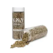 Metallic Gold Pearl Sugar Rock | Krazy Sprinkles by Bakell®