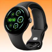 Google Pixel Watch Series 3 (41mm, Matte Black Aluminum Case/Obsidian Active Band) - Brand New