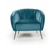 BT Monet Velvet Upholstered Accent Chair