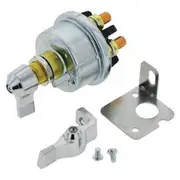 Jaylec 6-36V 1000A Battery Master Switch Kit - Chrome, SW6906CK