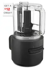 KitchenAid Go Cordless Food Chopper With Battery with $12 Credit