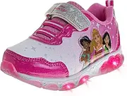 [Disney] Girls Princess Characters Light Up Laceless Shoes (Toddler/Little Girl)