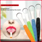 Tongue Cleaner Scraper Dental Care Oral Tounge Hygiene Brush Tool With C===