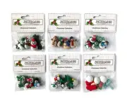 Buttons Galore 50+ Assorted SNOWMEN Theme Buttons for Sewing & Crafts