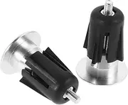 1 Pair Mountain Bike Handlebars Handlebar End Plugs Handle Bar End Plugs Handle End Cap Bicycle Grip Cover Bike End Caps Handlebar Bike Plug Gripper Plug Aluminum Alloy