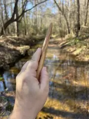 Handmade Pecan Wood Magic Wand Wizard Witch 6 7/8" NEW