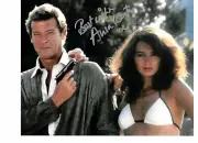 Alison Worth Autographed 8 X 10 Photo COA - James Bond