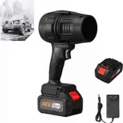 Turbo Jet Blower, Cordless Turbo Super Power Air Duster Black