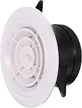 TEHAUX Adjustable Indoor Vent Cover for Airflow Control Exhaust Vent Material Easy to Install for Bathrooms and Kitchens