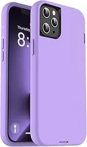 ORIbox for iPhone 13 Pro Case Purple, [10 FT Military Grade Drop Protection], The Liquid Silicone Heavy Duty Shockproof Anti-Fall Case for iPhone 13 Pro,6.1 inch, Purple