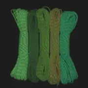 100FT 9 Strand Luminous Glow in the Dark & Reflective Paracord Parachute Cord