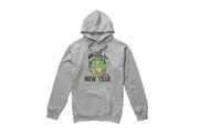 Teenage Mutant Ninja Turtles Mens Shell Of A New Year Hoodie (Sport Heather) - UTTV8673