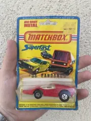 RARE 1975 MATCHBOX LESNEY SUPERFAST ROLLAMATIC #35 RED FANDANGO