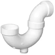 Schedule 40 PVC P-Trap With Cleanout, 2-In. -PVC 00707X 0800HA