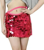 [Generic] Glitter Mini Dress Glitter Body Dance Dress Glitter Bottom Dress Club Dress for Women Tight Skirt Midi