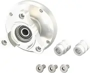 Kitaco 508-1083220 Front Fork Disc Hub Kit, φ30, No Offset, For Wheels, Silver, Monkey, Gorilla, Etc