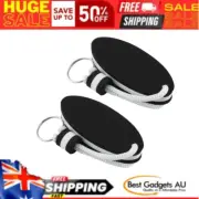 Key Chains Floating Key Ring Glow Black Water Buoyant Key Chain Fishing 2pcs