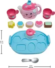 Fisher-Price Laugh & Learn Sweet Manners Tea Set with Lights & Sounds MIB