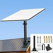 Starlink Internet Satellite Kit - Ideal for Roof, Pole, Wall J Mounting Installation, Compatible with V2 Rectangular Dish, Versatile Mounting Solution (Bracket Only) (starlink gen 3 Mount)