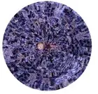 Amethyst Agate Table Top, Agate Stone Round Tables, Agate Dining Table, Natural